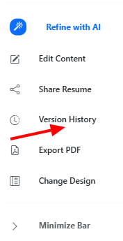History Button